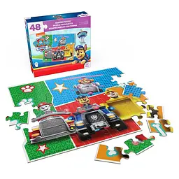 Пазл Paw Patrol Герої на автомобілях, фігурний, 48 елементів (SM98403/6067570-1) - мініатюра 4