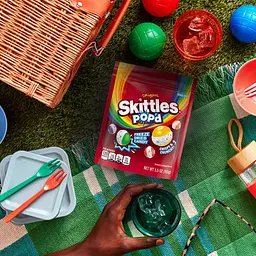 Цукерки Skittles Pop’d Freeze Dried Crispy Crunchy Candy 156г - мініатюра 8