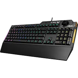 Клавіатура ASUS TUF Gaming K1 RBB USB Black (90MP01X0-BKMA00) - мініатюра 3