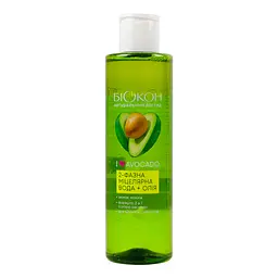 Міцелярна вода Біокон I Love Avocado 2-фазна + олія 200 мл - мініатюра 2