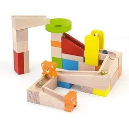 Конструктор Viga Toys Гірки для кульок 49 елементів (51619) - мініатюра 2