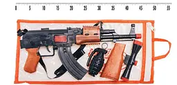 Іграшковий автомат тріскачка з рацією Golden Gun (IW-181-W-52) - мініатюра 3