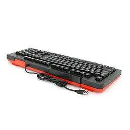Клавіатура USB XStrike XS-1022, довжина кабелю 150см, RGB підсвічування, Eng/Укр/Рус, 460х175х35 мм, Black, 105к, Q20 - мініатюра 4