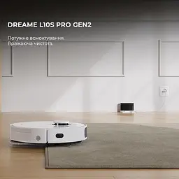 Робот-пилосос Dreame L10s Pro Gen2 RLL42SDA White - мініатюра 2