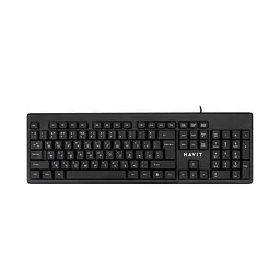 Дротова клавіатура HAVIT HV-KB2001 USB Black HAVIT (27921-000)