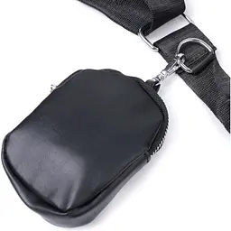 Жіноча сумка крос-боді Vintage 22796 з екошкіри 19.5х12.5х6.5 см Чорна - мініатюра 5