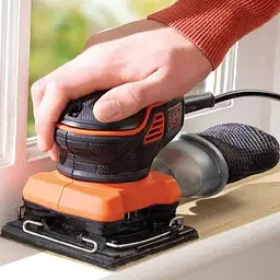 Вібраційна шліфувальна машина Black&Decker KA450 - мініатюра 2
