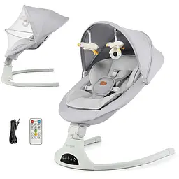Крісло-гойдалка Kinderkraft Tulsy Gray (KBTULS00GRY0000)