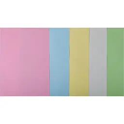 Набір паперу Buromax Pastel А4 20 аркушів 5 кольорів (BM.2721220-99) - мініатюра 2