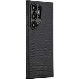 Чохол-накладка Pitaka MagEZ Case 4 Twill Black/Grey для Samsung Galaxy S24 Ultra (KS2401U) - мініатюра 2