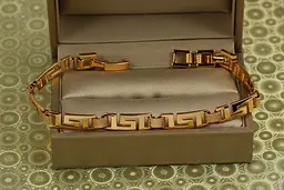 Браслет Xuping Jewelry Лора 19 см 6 мм золотистий