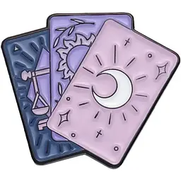 Значок Відьомський комплект Фіолетовий Witch's Kit Purple 3 см CH P WKP 09