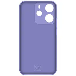 Чохол MAKE Xiaomi Redmi Note 14 4G Silicone Mist Purple - мініатюра 5