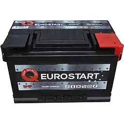 Автомобільний акумулятор EUROSTART 6СТ-77Ah АзЕ 740A (EN) 577046074 - мініатюра 2