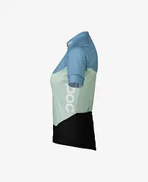 Велоджерсі жіноче POC Essential Road Light Jersey S Блакитний-Салатовий - мініатюра 4