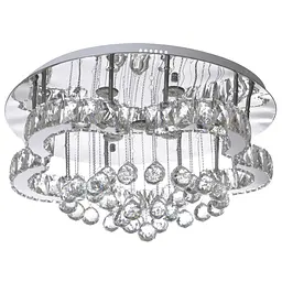 Люстра стельова Brille кришталева LED 72W WW+NW+CW CH (BR-989C/1)