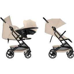 Візок Cybex Beezy Almond Beige з бампером (526000867) - мініатюра 12