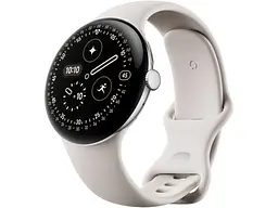 Смарт-годинник Google Pixel Watch 4 45mm Wi-Fi Polished Silver Aluminum case / Porcelain Active Band