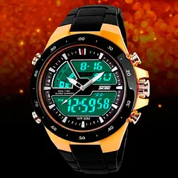 Спортивний годинник Skmei 1016 gold