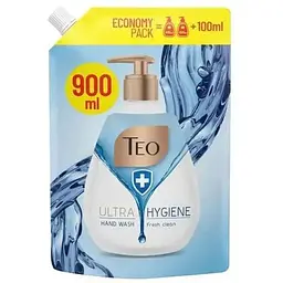 Мило рідке TEO 900мл дой-пак Ultra hygiene