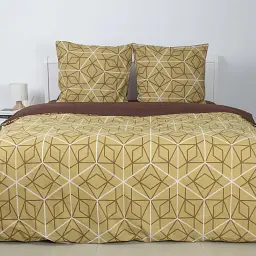 Комплект постільної білизни ТЕП Happy Sleep Bronze Grid двоспальний (2-03795_32684)
