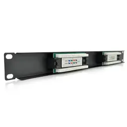 Патч-панель 19" 12хRJ-45 UTP 1U cat.5e PiPo (PP125191U) - мініатюра 2