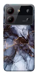 Чохол Demsky Чорно-білий мармур для ZTE Blade A54 4G