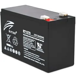 Акумулятор Ritar AGM RT1275B, Black Case, 12V 7,5Ah