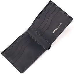 Чоловічий шкіряний гаманець GRANDE PELLE 11,5х9х1 см acs0024003 - мініатюра 3