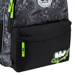Рюкзак GoPack Education 182M Wow Skate Темно-сірий (GO26-182M-7) - мініатюра 9
