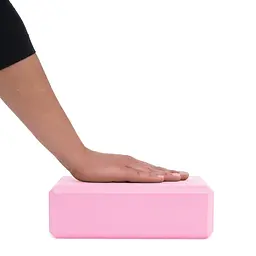 Блок для йоги Cornix EVA 22.8 x 15.2 x 7.6 см XR-0098 Pink - мініатюра 3
