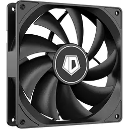 Вентилятор ID-Cooling FL-12025K, 120 x 120 x 25мм, 3-pin, черний (FL-12025K) - мініатюра 1