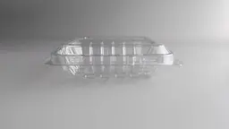 Кришка для харчової упаковки L4-125, на 0.125 кг, 50 шт, 143x96x35 мм, колір прозорий для фасування, зберігання та транспортування - мініатюра 3