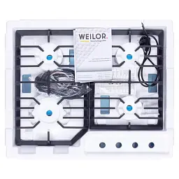 Поверхня газова на металі Weilor GM W 624 SS - мініатюра 12