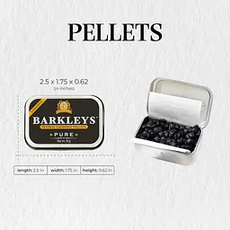 Драже Barkleys Intense Liquorice Pellets Pure 16г - мініатюра 5