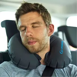 Подушка Lifeventure Inflatable Neck Pillow Темно-синій - мініатюра 5
