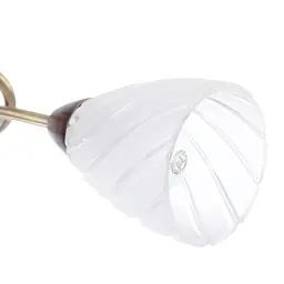 Люстра стельова Brille класична E14 40W G (LK-287C/3) - мініатюра 8