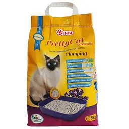 Бентонітовий наповнювач Pretty Cat Lavander з ароматом лаванди 5 кг