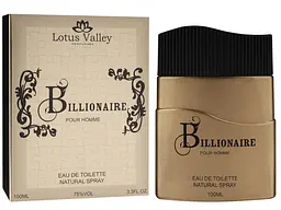 Туалетна вода для чоловіків Lotus Valley Billionaire 100мл (MM32004) - мініатюра 2