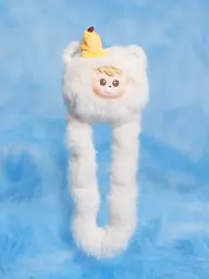 Колекційна м'яка іграшка з кільцем Tangle x Diudiu Baby Furry Bear Banana Milk (HWTANGLE02D01-WD03) - мініатюра 3