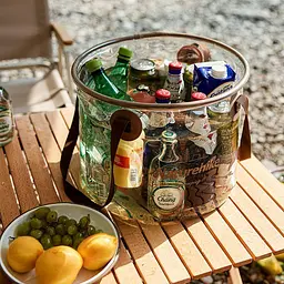Складаний контейнер для води з ПВХ Naturehike NH20SJ040, 10л, прозорий - мініатюра 5