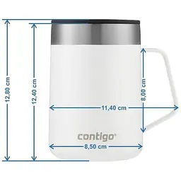 Термокухоль Contigo Streeterville Sake сірий 0.42 л (2174673) - мініатюра 6