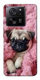 TPU чохол Demsky Мопс у ніжностях для Xiaomi 13T