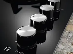 Варильна поверхня газова на склі Electrolux 60 см чугун чорний - мініатюра 5