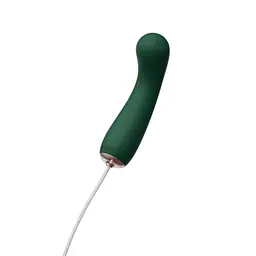 Вібратор Qingnan No.1 Super Soft G-spot 13.2 см зелений - мініатюра 3