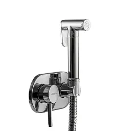 Змішувач вбудований з гігієнічним душем Globus Lux Niagara GLN-2-106 Chrome 30412 - мініатюра 3
