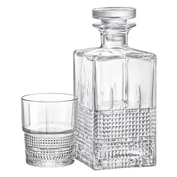 Набір для віскі Bormioli Rocco Bartender Novecento 122136-SS-8021990 7 предметів