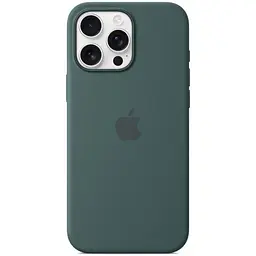 Силіконовий чохол CasePro Silicone Case з MagSafe Lake Green для iPhone 16 Pro Max - мініатюра 4