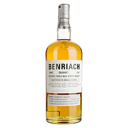 Віскі BenRiach Smoky Quarter Cask 43% 1 л в подарунковій упаковці - мініатюра 2