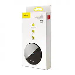 Usb-хаб Baseus Round Box Usb to Usb 3.0 + 3 Usb 2.0 чорний (CAHub-F01) - мініатюра 3